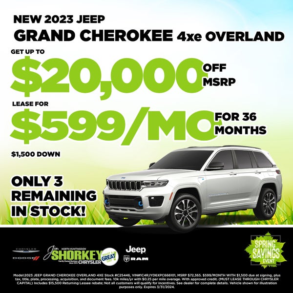 2023 Jeep Grand Cherokee 4XE Overland