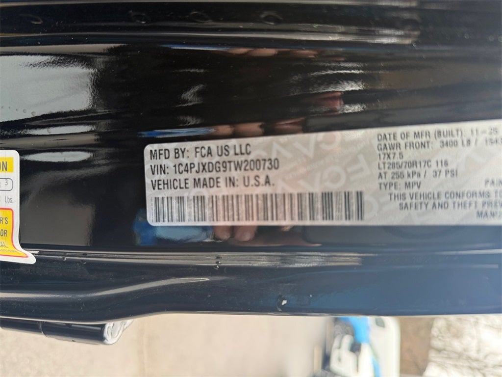 2026 Jeep Wrangler Willys BLACK WIDOW