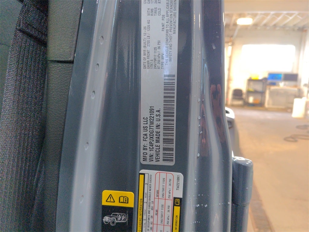 2026 Jeep Wrangler Sport S