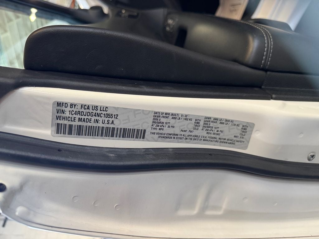 2022 Dodge Durango GT Plus