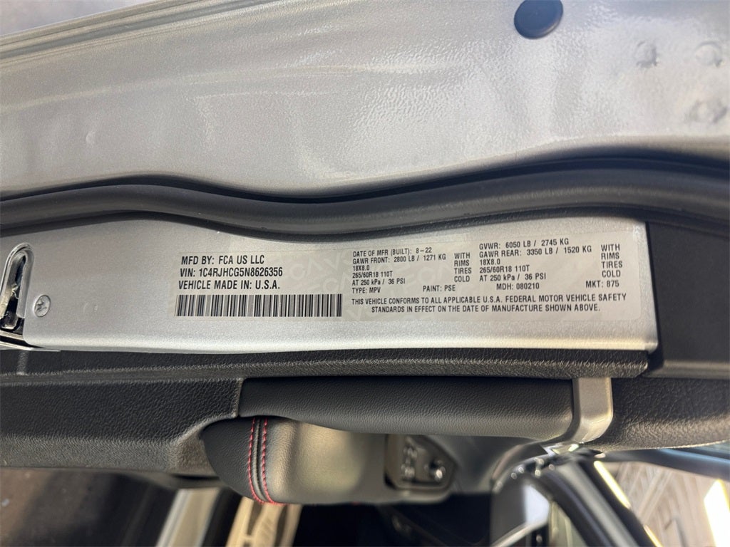 2022 Jeep Grand Cherokee Trailhawk