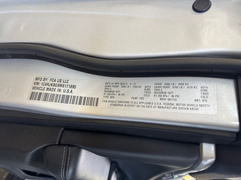 2021 Jeep Grand Cherokee L Limited