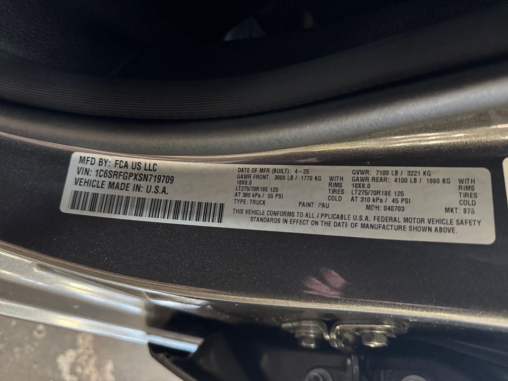 2025 RAM 1500 Warlock