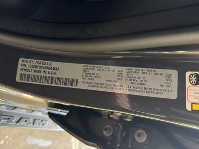 2021 RAM 1500 TRX