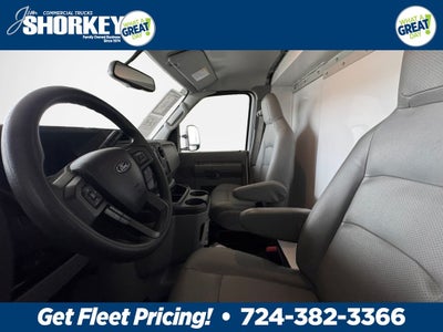 2024 Ford E-350SD Base Cutaway SRW / 7.3L V8 / 11' Enclosed Service Body