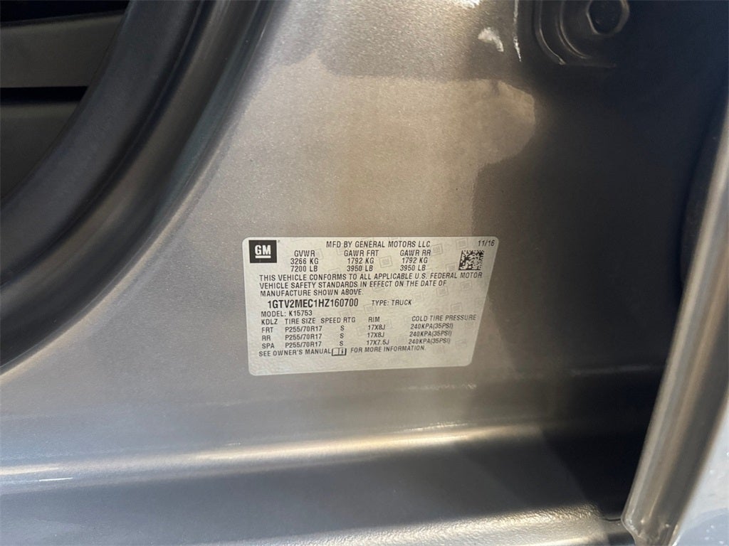 2017 GMC Sierra 1500 SLE