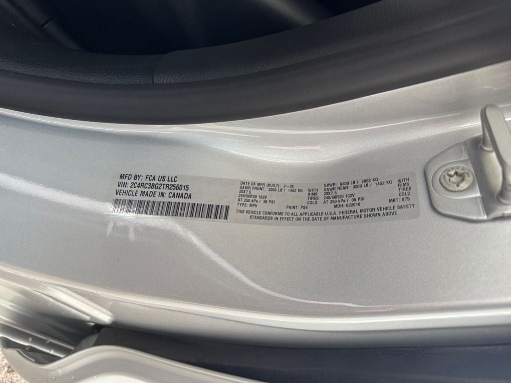 2026 Chrysler Pacifica Select