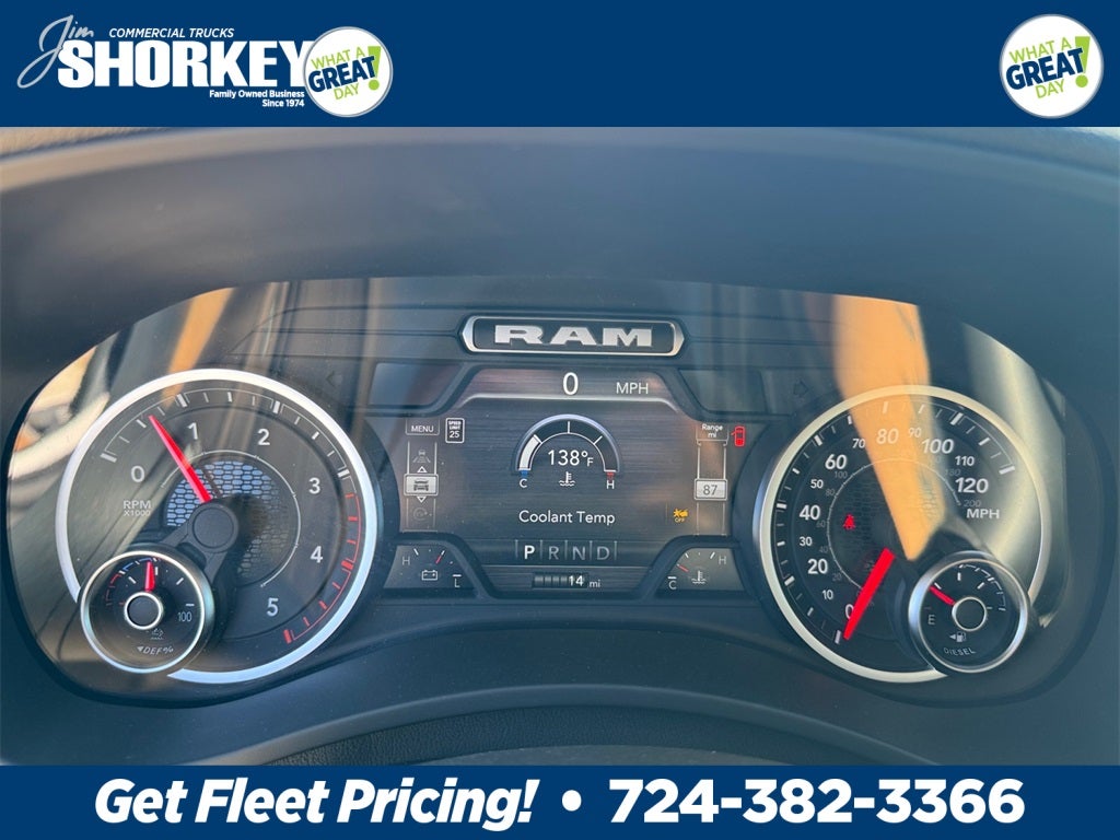 2025 RAM 2500 Tradesman 4x4 / 6.7L Diesel / 8' Bed