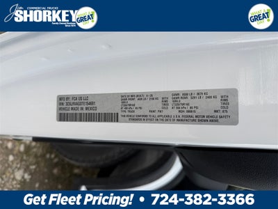 2026 RAM Promaster Low Roof / 136" WB