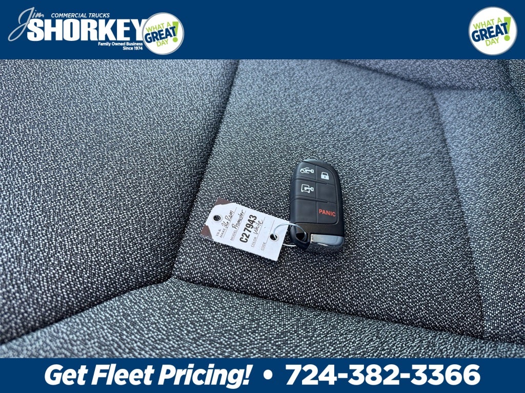 2026 RAM Promaster High Roof / 159" WB