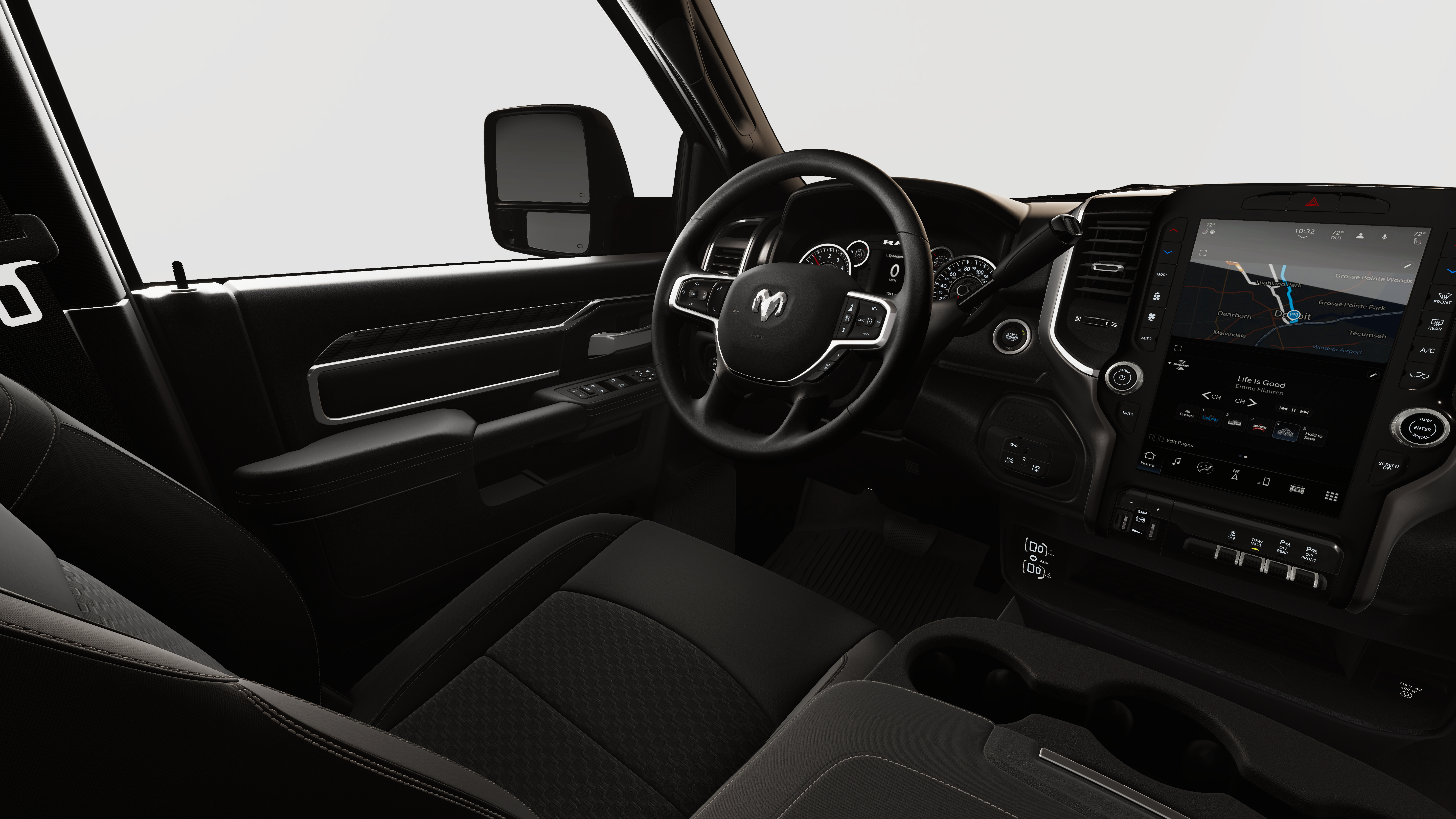 2026 RAM 2500 Big Horn Night Edition 4x4 / 6.4L Hemi / 6'4" Bed