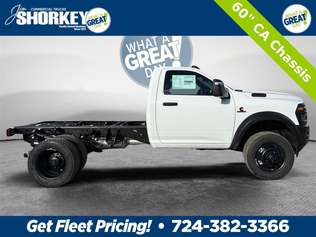 2026 RAM 5500 Tradesman DRW 4x4 / 6.7L Diesel / 60" CA Chassis