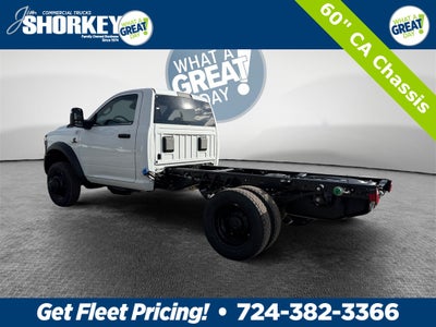 2026 RAM 5500 Tradesman DRW 4x4 / 6.7L Diesel / 60" CA Chassis