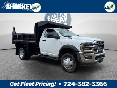 2026 RAM 5500 Tradesman DRW 4x4 / 6.7L Diesel / 9'6" Steel Dump
