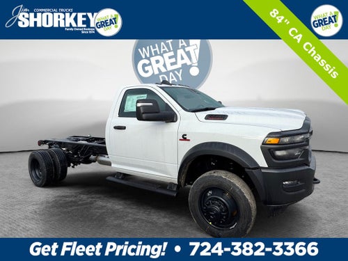 2026 RAM 5500 Tradesman DRW 4x4 / 6.7L Diesel / 84" CA Chassis