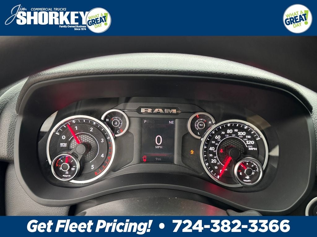 2026 RAM 5500 Tradesman DRW 4x4 / 6.7L Diesel / 84" CA Chassis