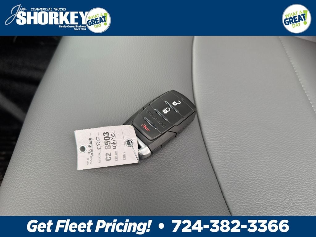 2026 RAM 5500 Tradesman DRW 4x4 / 6.7L Diesel / 84" CA Chassis