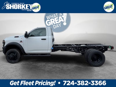 2026 RAM 5500 Tradesman DRW 4x4 / 6.7L Diesel / 84" CA Chassis