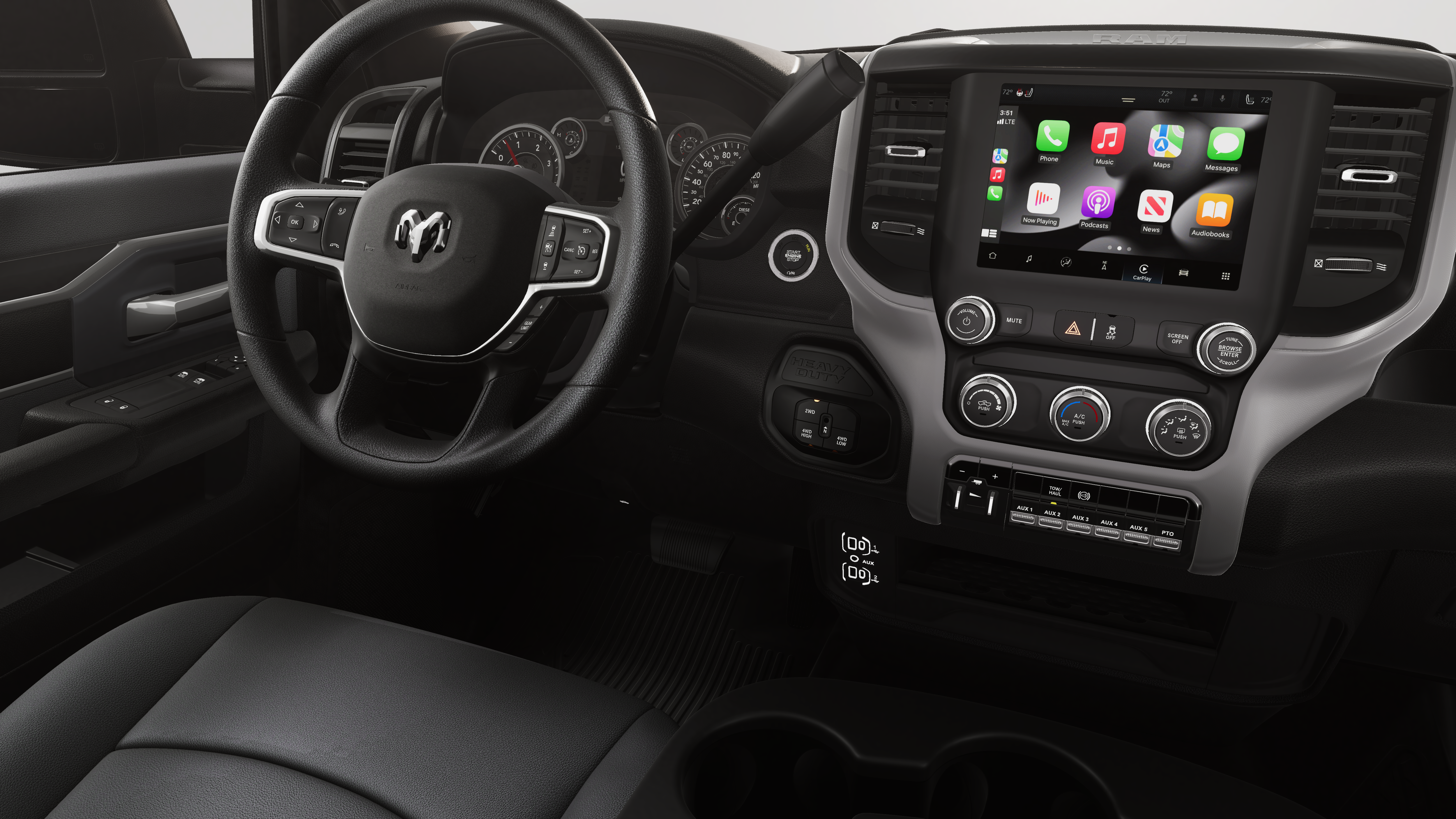 2027 RAM 5500 Tradesman DRW 4x4 / 6.7L Diesel / 84" CA Chassis