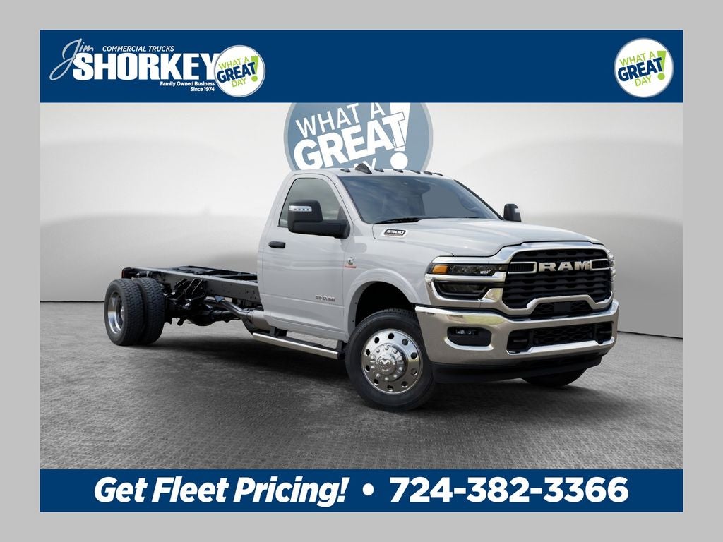 2026 RAM 5500 Big Horn DRW 4x4 / 6.7L Diesel / 120" CA Chassis