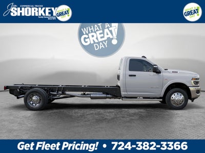 2026 RAM 5500 Big Horn DRW 4x4 / 6.7L Diesel / 120" CA Chassis