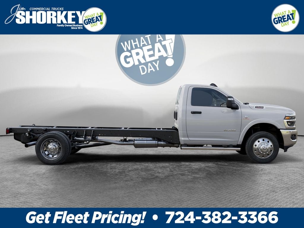 2026 RAM 5500 Big Horn DRW 4x4 / 6.7L Diesel / 120" CA Chassis