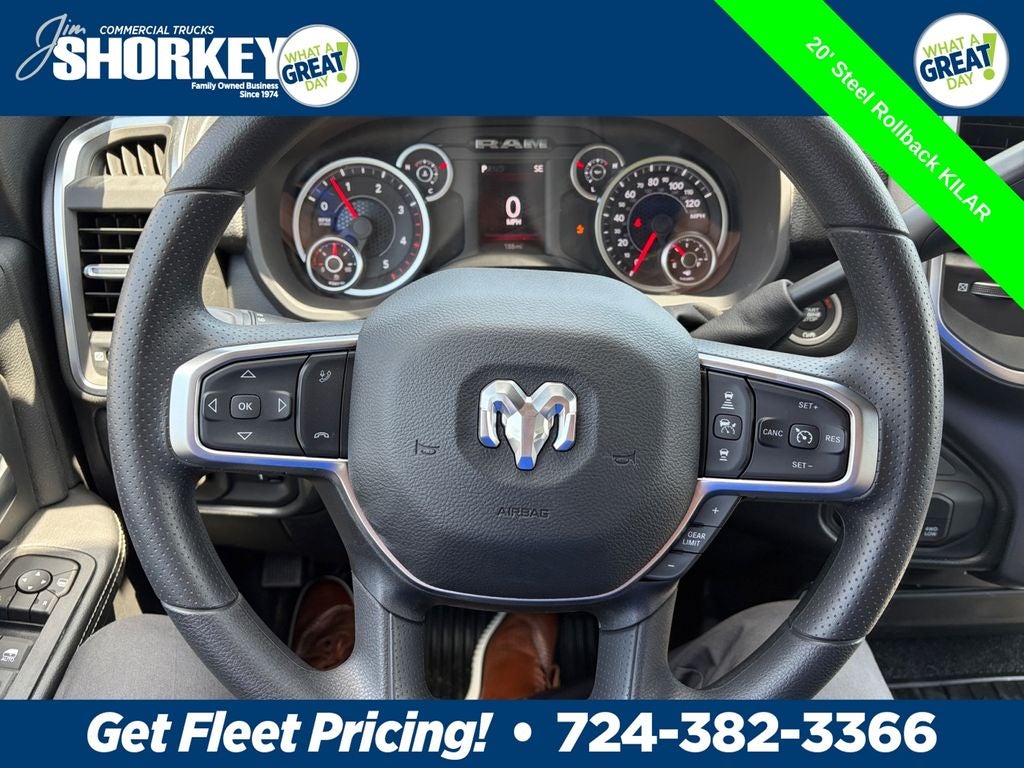 2026 RAM 5500 Big Horn DRW 4x4 / 6.7L Diesel / 20' Steel Rollback