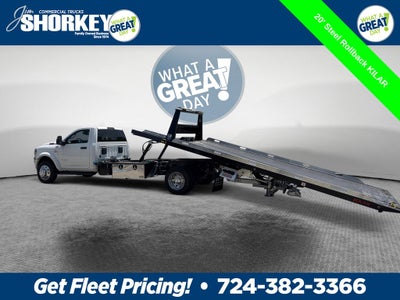 2026 RAM 5500 Big Horn DRW 4x4 / 6.7L Diesel / 20' Steel Rollback