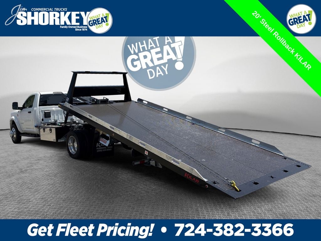 2026 RAM 5500 Big Horn DRW 4x4 / 6.7L Diesel / 20' Steel Rollback