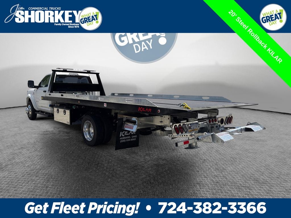 2026 RAM 5500 Big Horn DRW 4x4 / 6.7L Diesel / 20' Steel Rollback