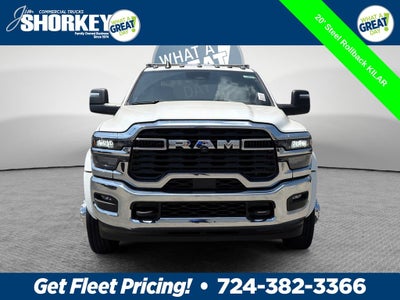 2026 RAM 5500 Big Horn DRW 4x4 / 6.7L Diesel / 20' Steel Rollback