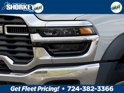 2026 RAM 5500 Tradesman DRW 4x4 / 6.7L Diesel / 60" CA Chassis