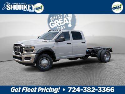 2026 RAM 5500 Tradesman DRW 4x4 / 6.7L Diesel / 60" CA Chassis