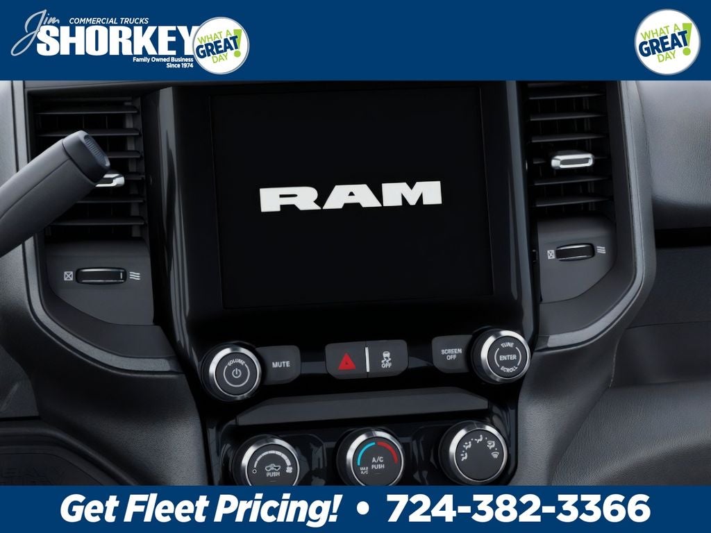 2026 RAM 5500 Tradesman DRW 4x4 / 6.7L Diesel / 84" CA Chassis