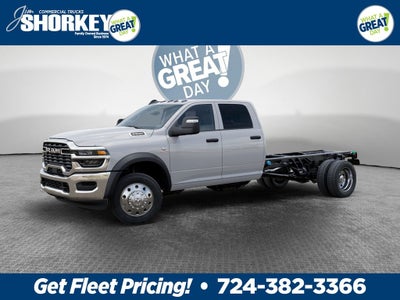 2026 RAM 5500 Tradesman DRW 4x4 / 6.7L Diesel / 84" CA Chassis