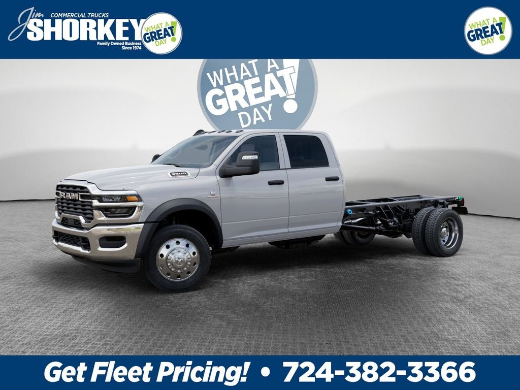 2026 RAM 5500 Tradesman DRW 4x4 / 6.7L Diesel / 84" CA Chassis