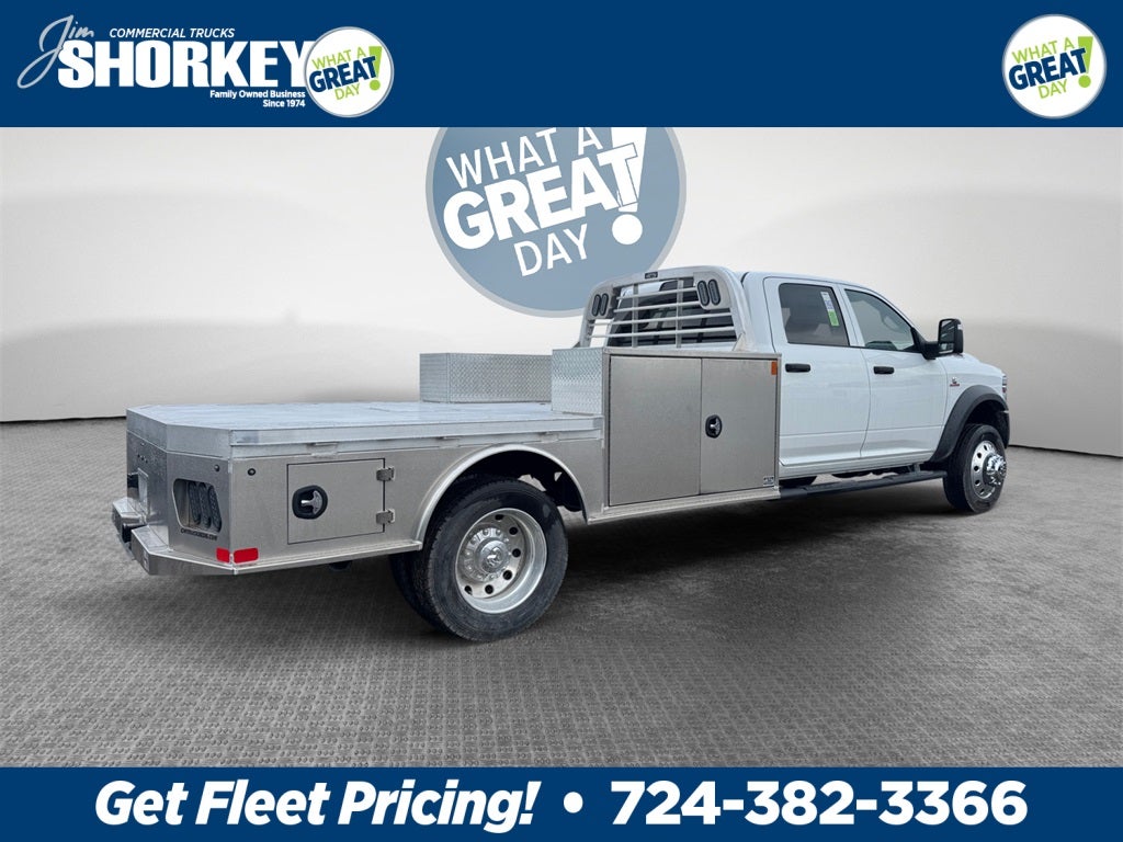 2026 RAM 5500 Tradesman DRW 4x4 / 6.7L Diesel / 11' Aluminum Flatbed