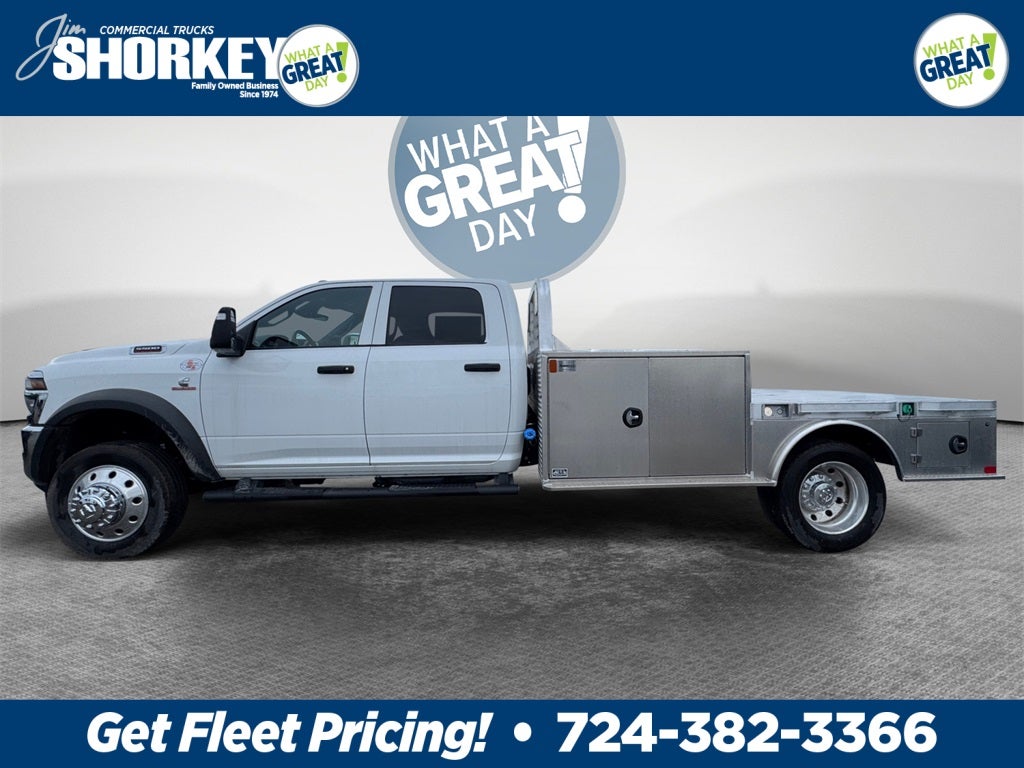 2026 RAM 5500 Tradesman DRW 4x4 / 6.7L Diesel / 11' Aluminum Flatbed