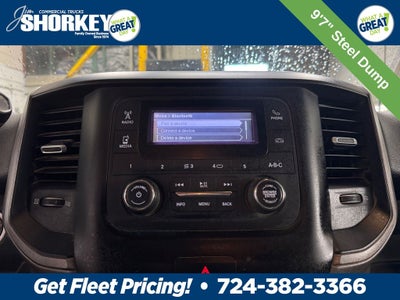 2019 RAM 3500 Tradesman DRW 4x4 / 6.4L Hemi V8 / 9'7" Steel Dump