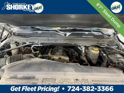 2019 RAM 3500 Tradesman DRW 4x4 / 6.4L Hemi V8 / 9'7" Steel Dump