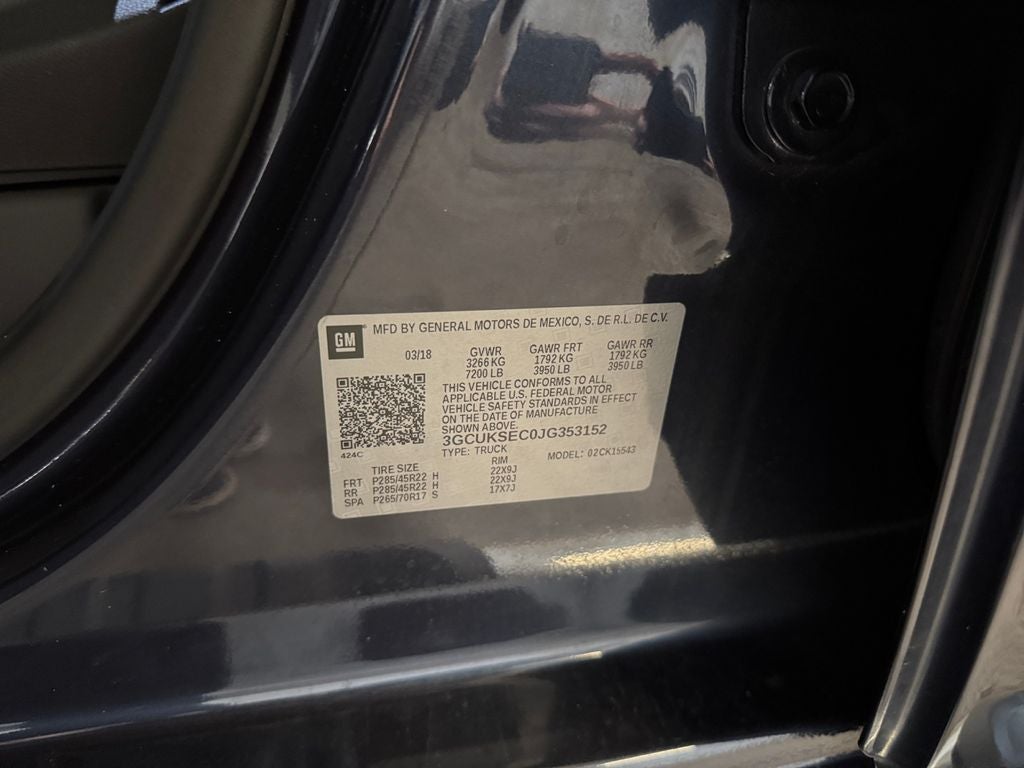 2018 Chevrolet Silverado 1500 LTZ 2LZ