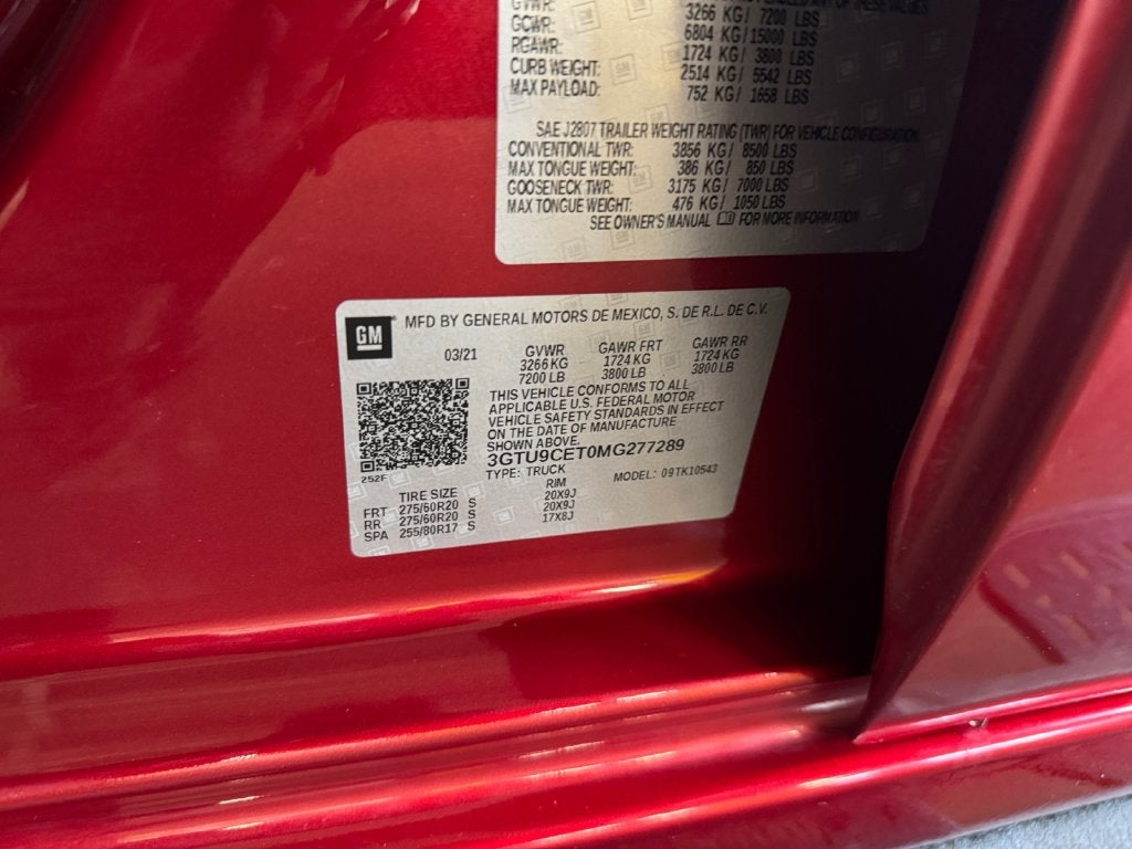 2021 GMC Sierra 1500 Elevation