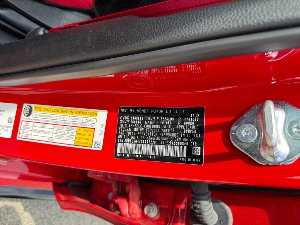 2025 Honda Civic Type R Base