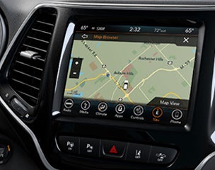 UCONNECT 4C NAV WITH 8.4-INCH TOUCHSCREEN