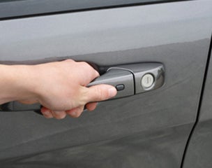 FORGET FUMBLING FOR THE KEY