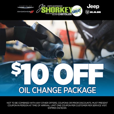 $10 OFF Oil Change Package