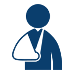 Jim Shorkey Auto Group in Irwin PA figure with arm in sling